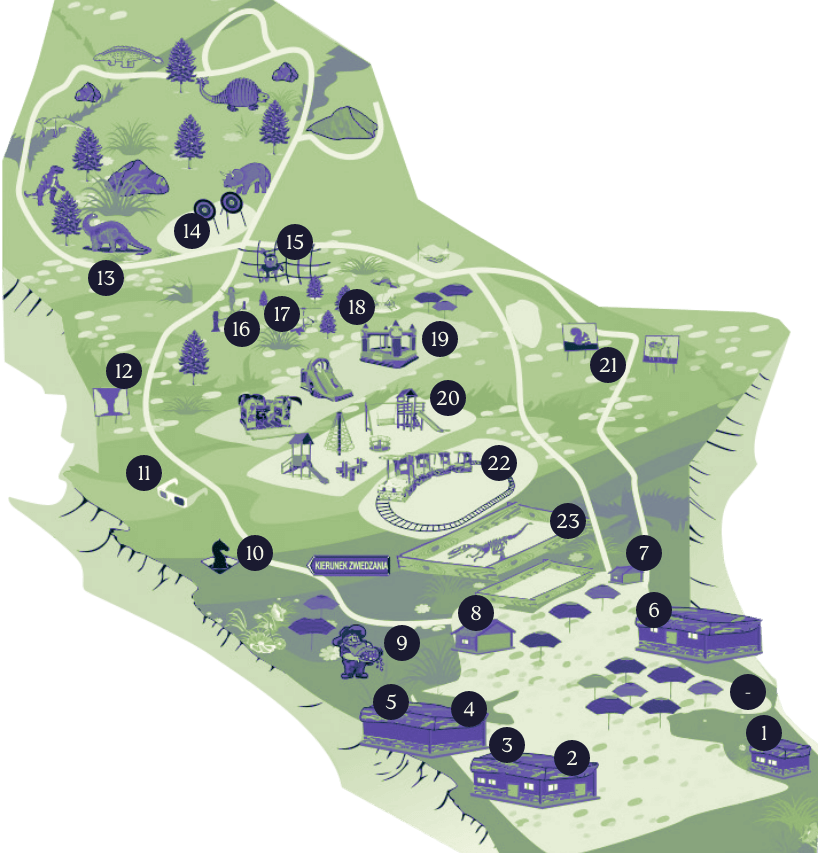 Interaktywna mapa parku